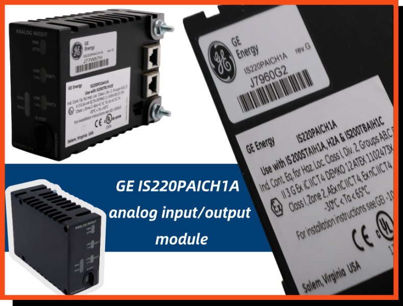 GE Mark VI Series: Introducing the IS220PAICH1A Analog I/O Package