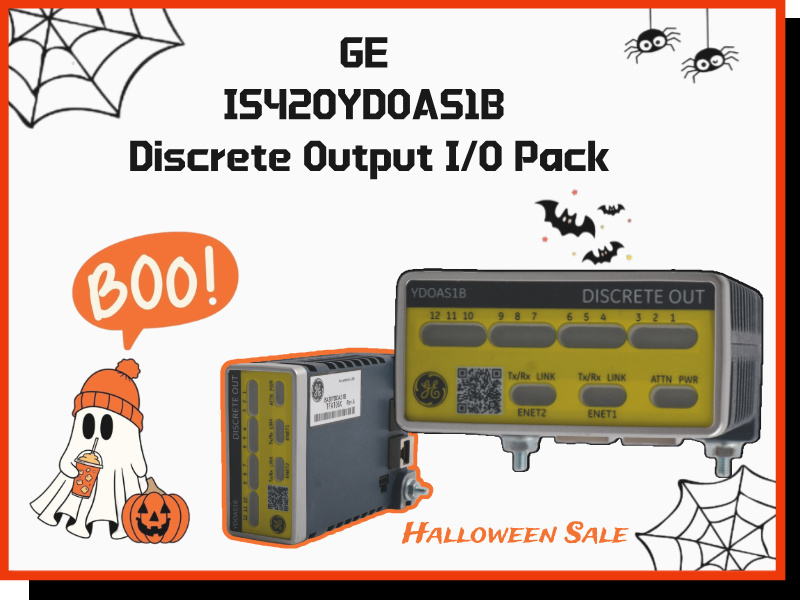 Halloween Flash Deal: Cast a 4-step data-driven maintenance spell on your GE IS420YDOAS1B