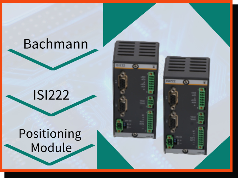 Bachmann ISI222 Positioning Module: High-Precision Positioning Control Enables Long-Term Stable Operation of Industrial Systems