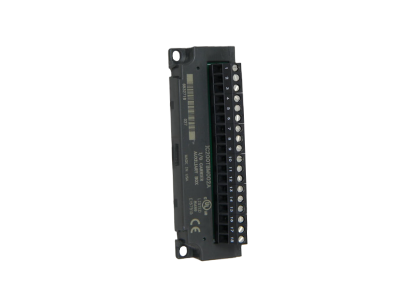 GE IC200TBM002 Auxiliary I/O Terminal Block