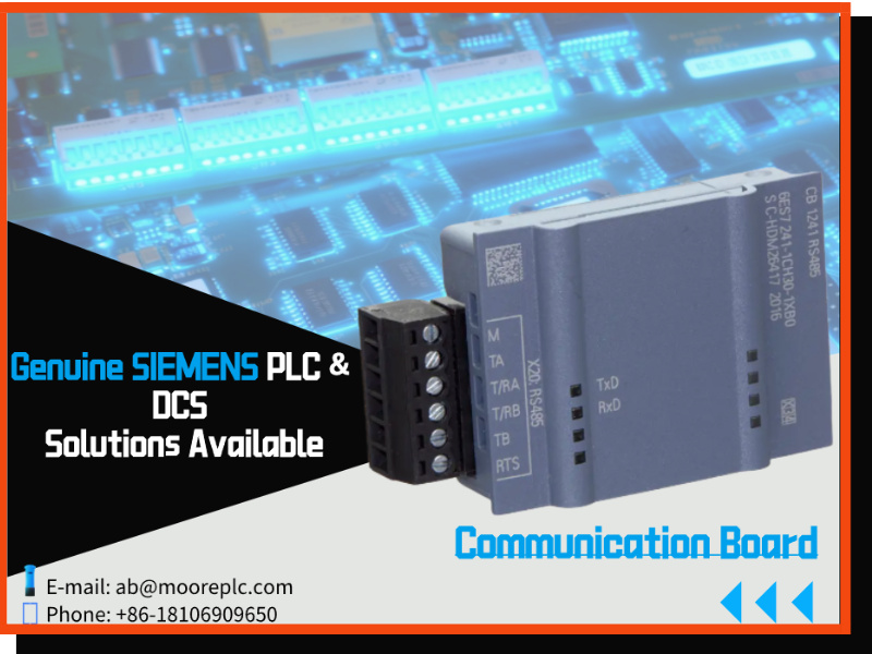 SIEMENS 6ES7241-1CH30-1XB0 Communication Board: The Ideal Choice for Enhancing Industrial Communication Efficiency
