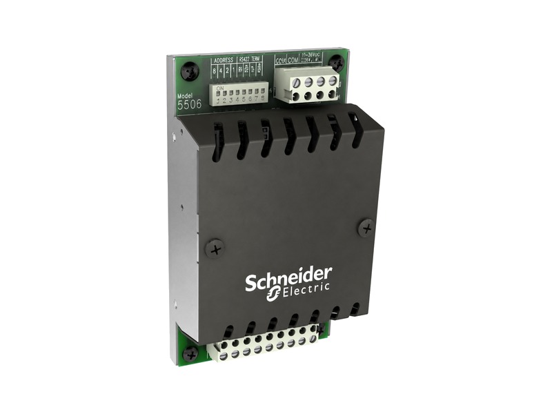 Schneider Electric SCADAPack 5506 TBUX297319 Analog Input Module front view