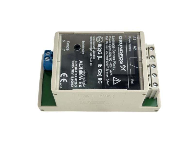 Grundfos ALR 20/A Ex Leakage Sensor Relay Image 1