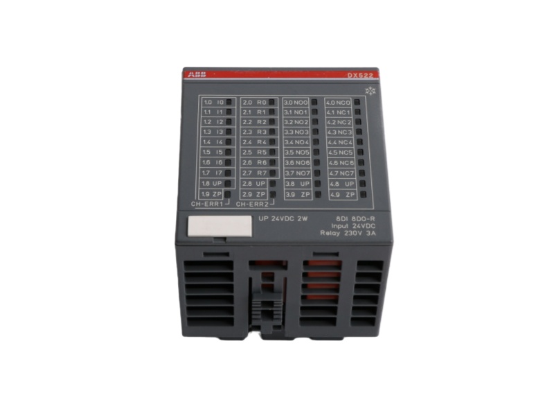ABB DX522 S500 8-Input 8-Relay Digital I/O Module