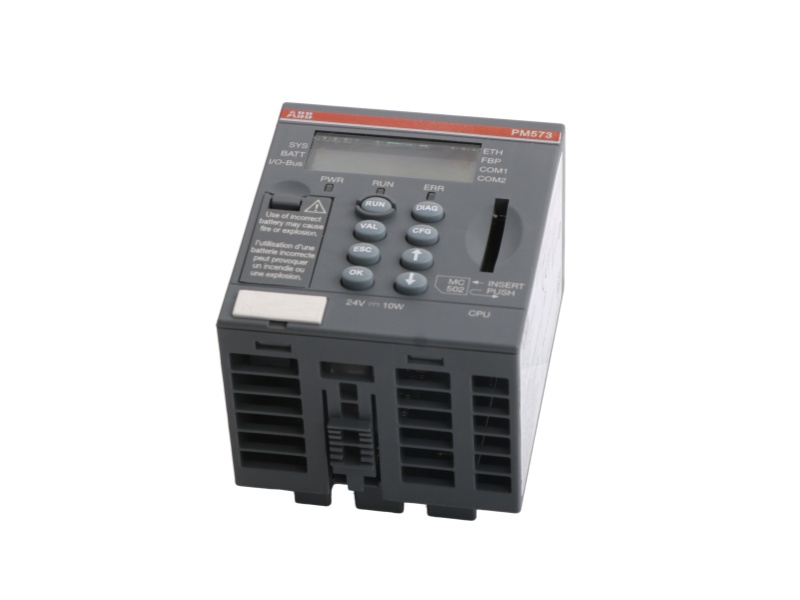 ABB PM573-ETH AC500 512 kB Ethernet Processor Module