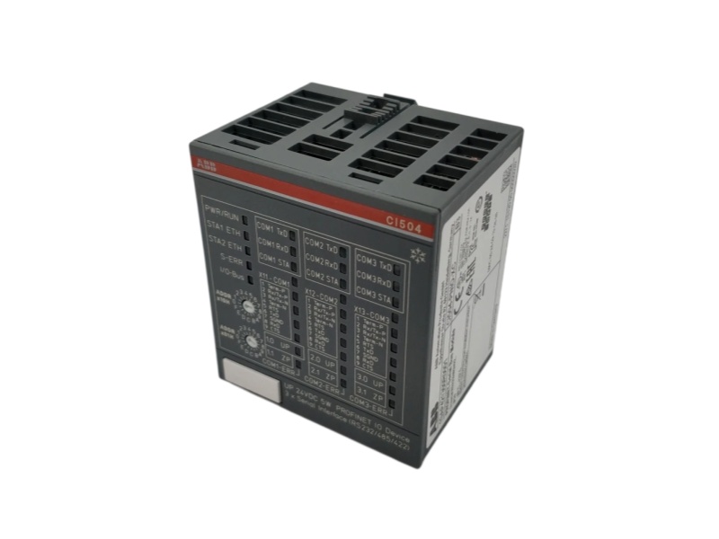 ABB CI504-PNIO S500 communication interface module view 1
