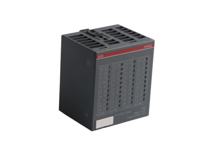 ABB DC522 Configurable Digital Input/Output Module front view