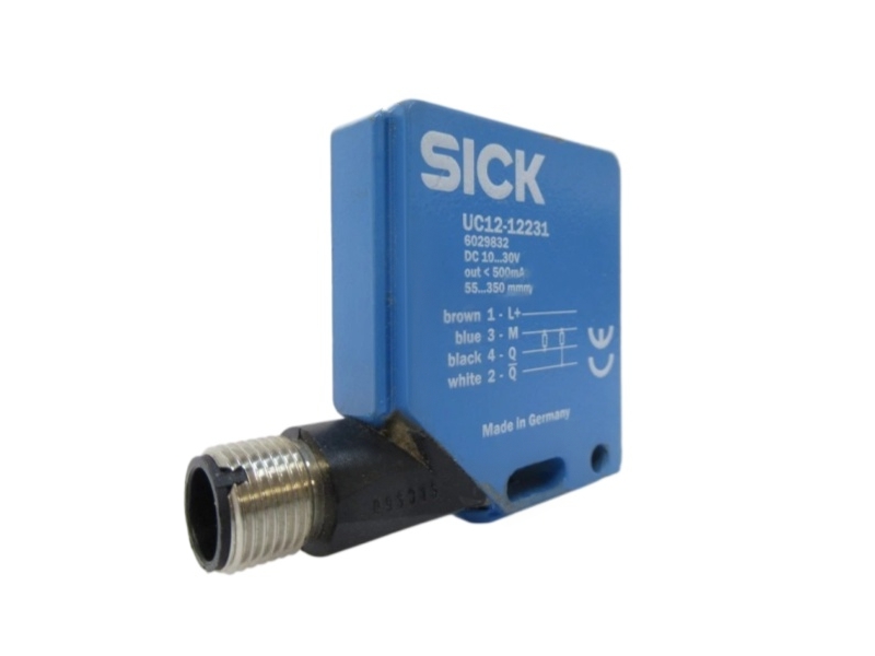 SICK UC12-12231 Ultrasonic Distance Sensor front view