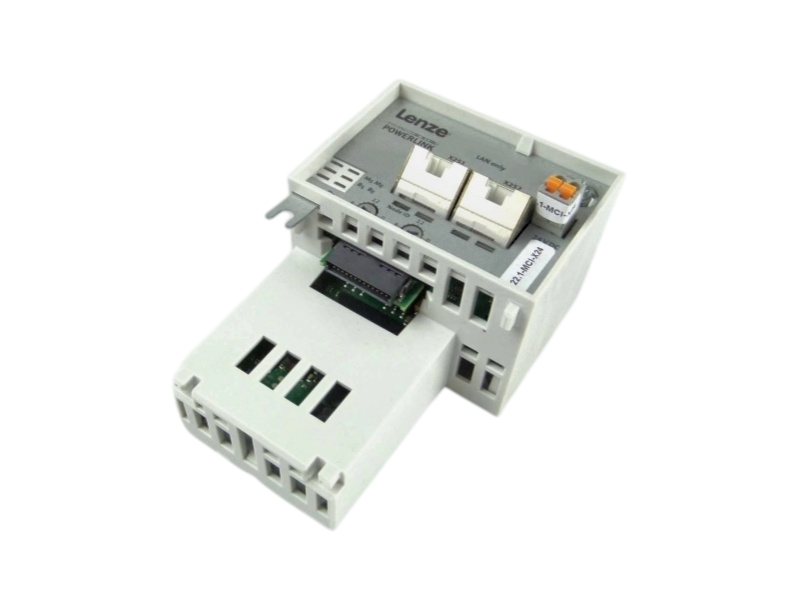 Lenze E84AYCECV Ethernet POWERLINK Communication Module front view