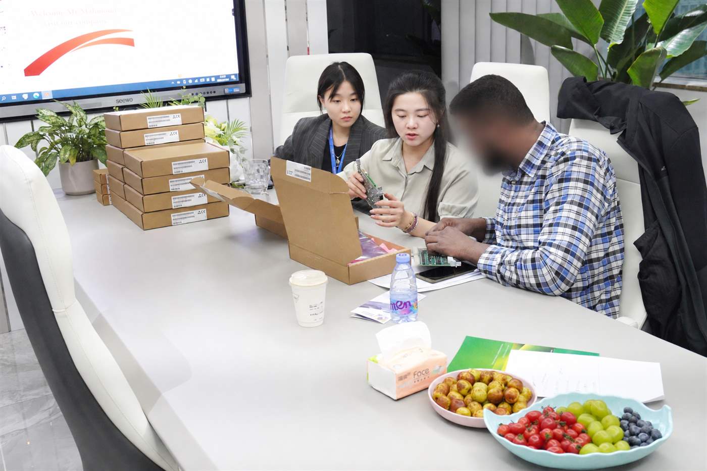 Automation product inspection meeting