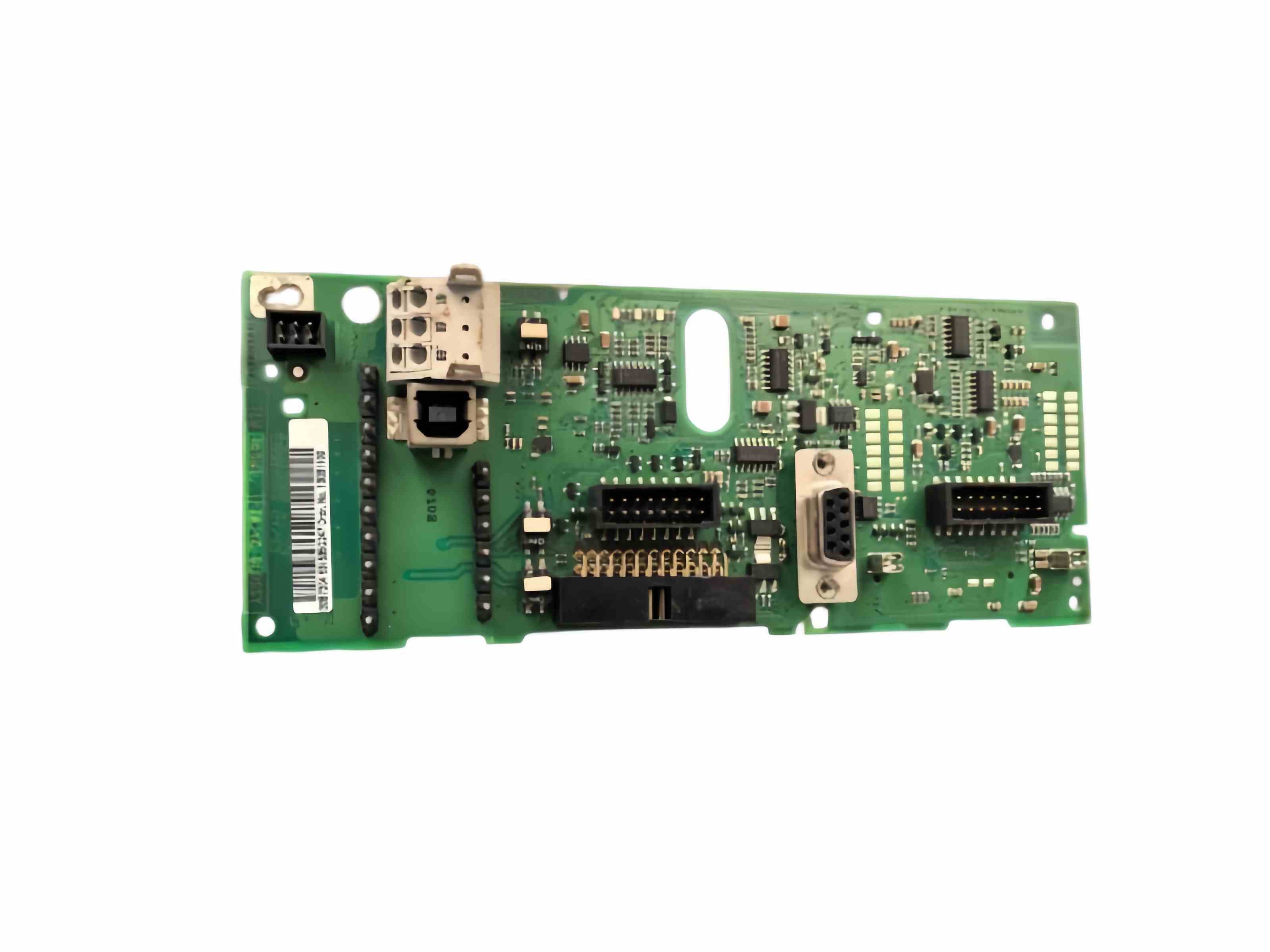 Danfoss 130B7002 FC 302 Control Board view 1