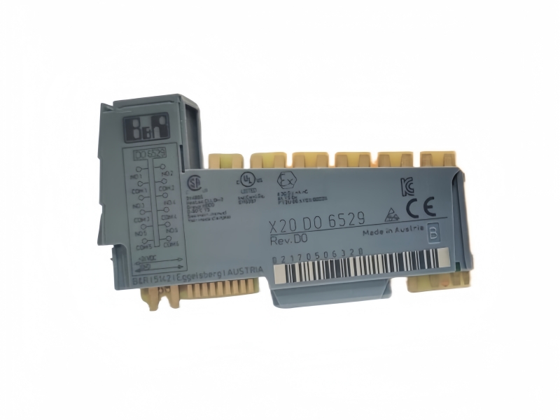 B&R X20DO6529 X20 6-Channel Relay Output Module view 1