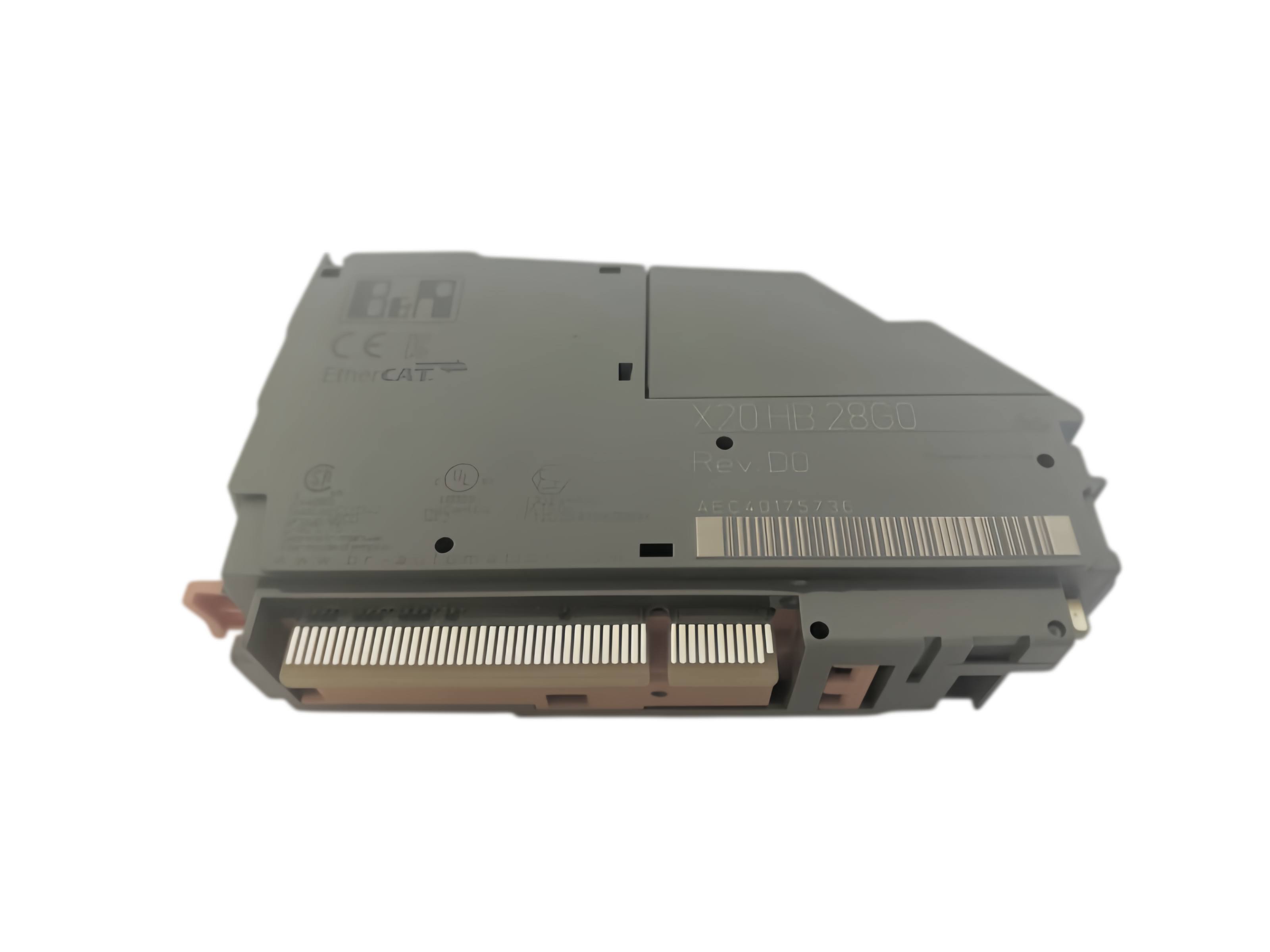 B&R X20HB28G0 X20 2-Port EtherCAT Junction Module front view