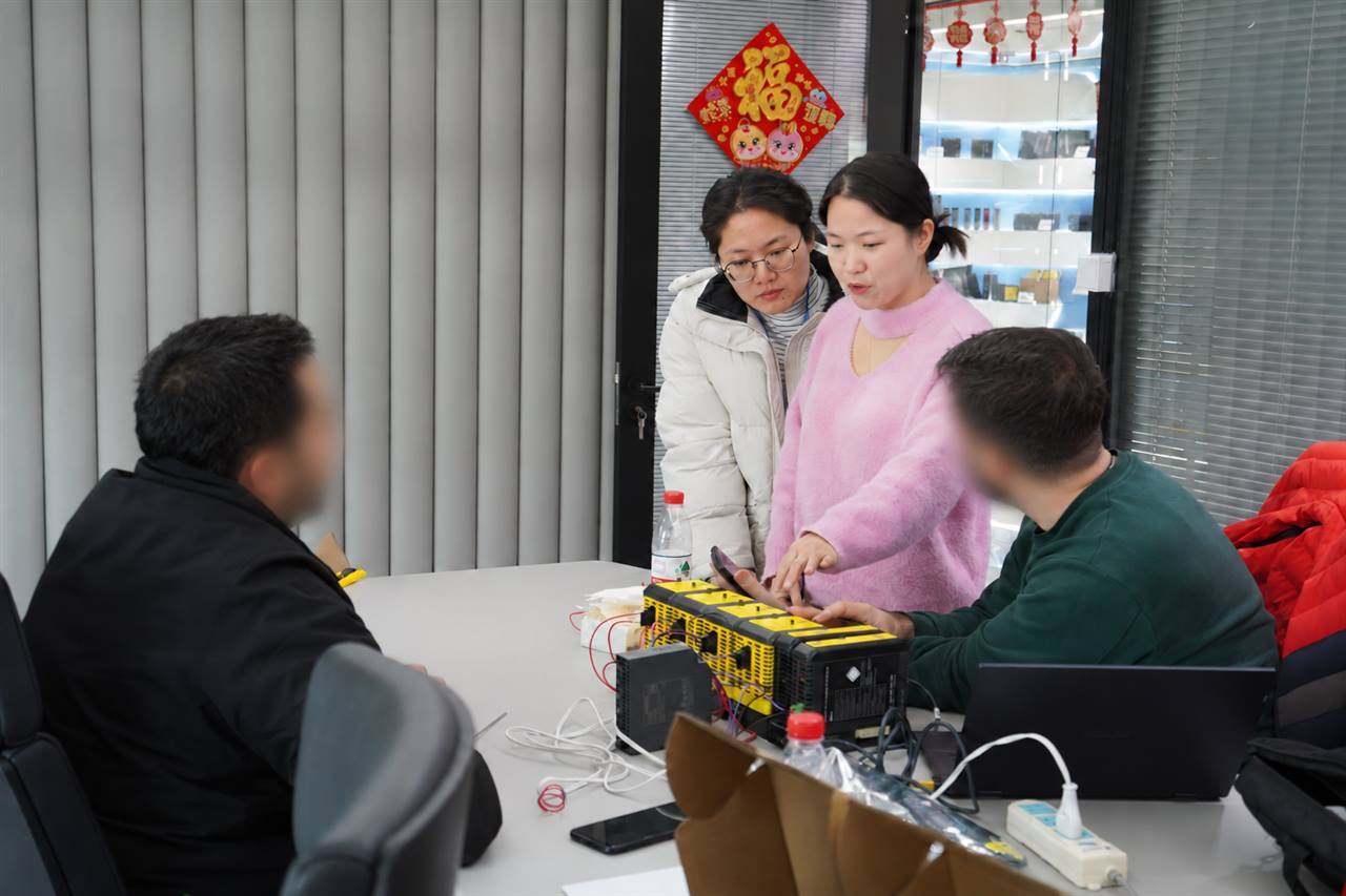 International customer visit and automation sourcing meeting