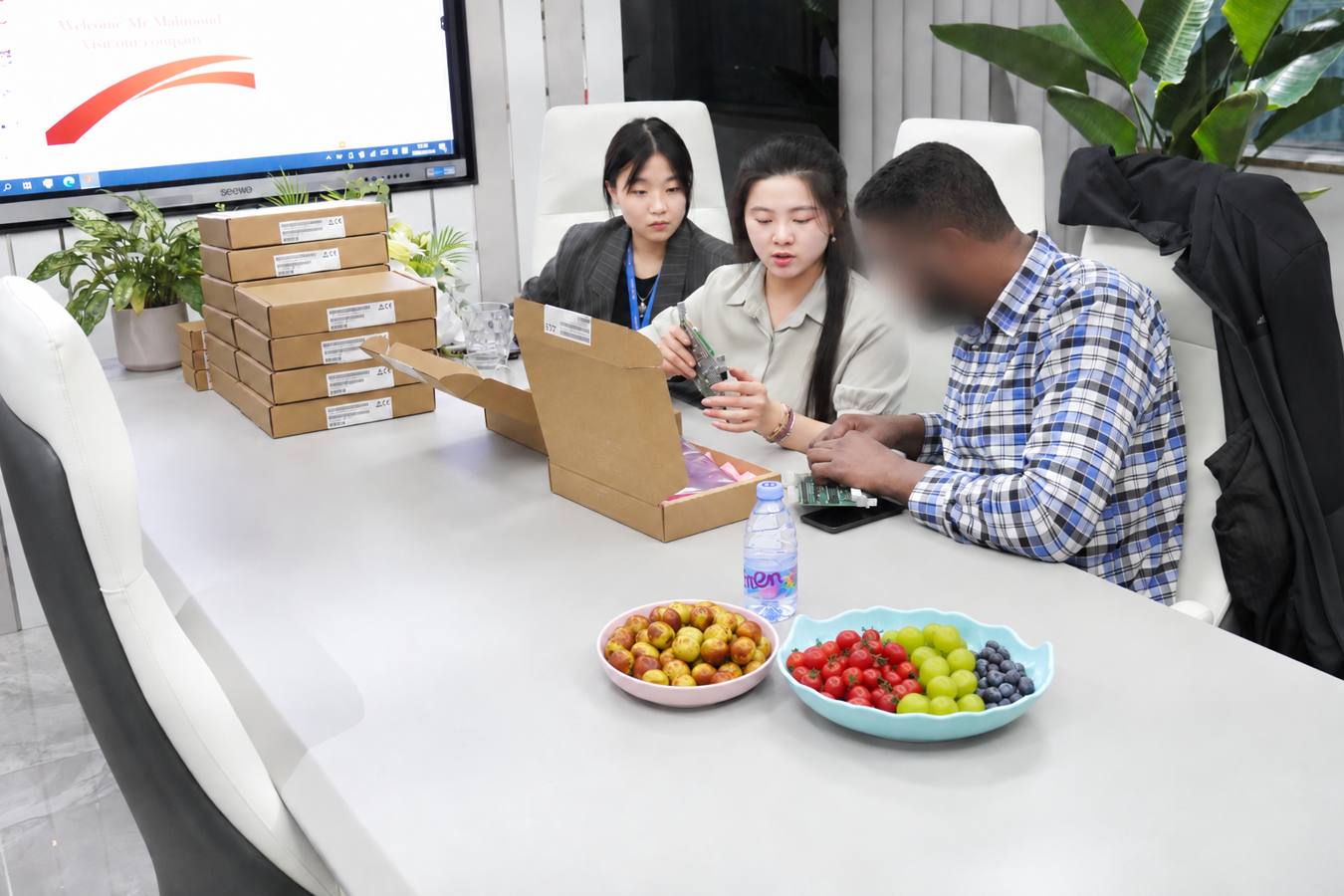 International customer reception and product review