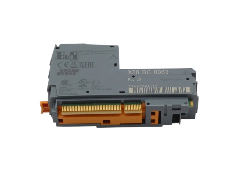 B&R X20BC0063 PROFIBUS DP bus controller front view