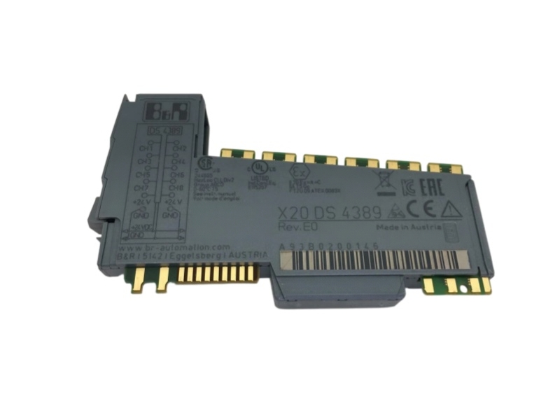 B&R X20DS4389 digital signal processor module front view