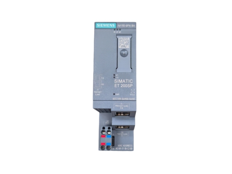 Siemens 6ES7155-6AR00-0AN0 PROFINET Interface Module front view
