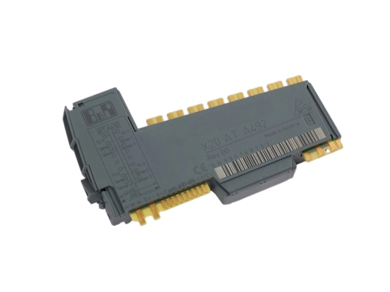 B&R X20ATA492 temperature input module front view