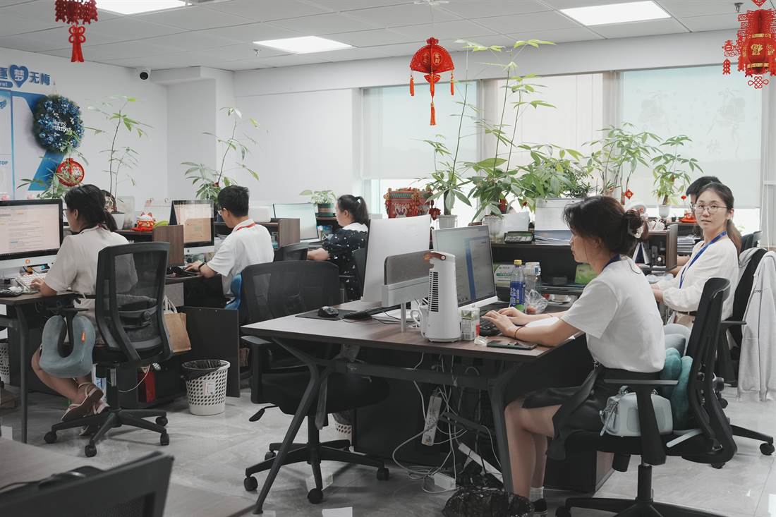Customer support team coordinating automation enquiries