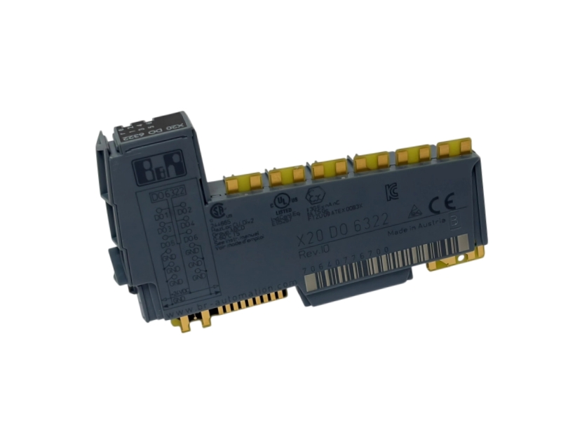 B&R X20DO6322 digital output module front view